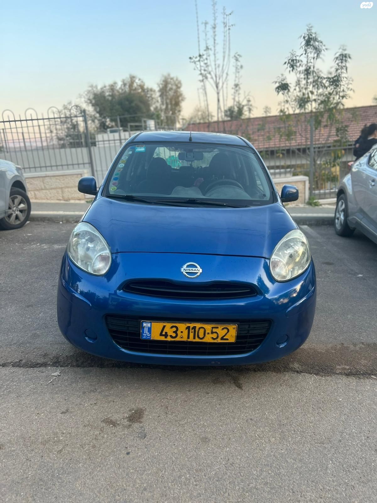 מודעת רכב ניסאן מיקרה