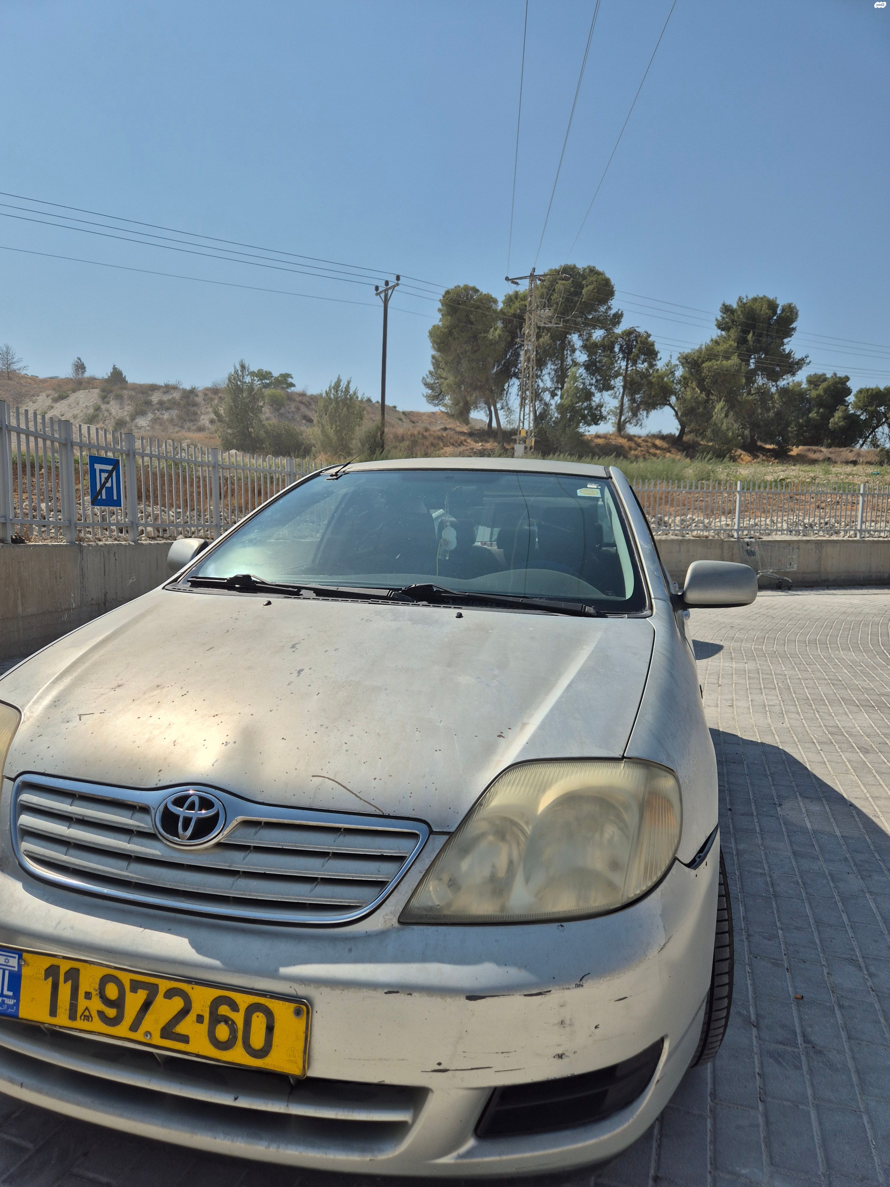 מודעת רכב טויוטה קורולה