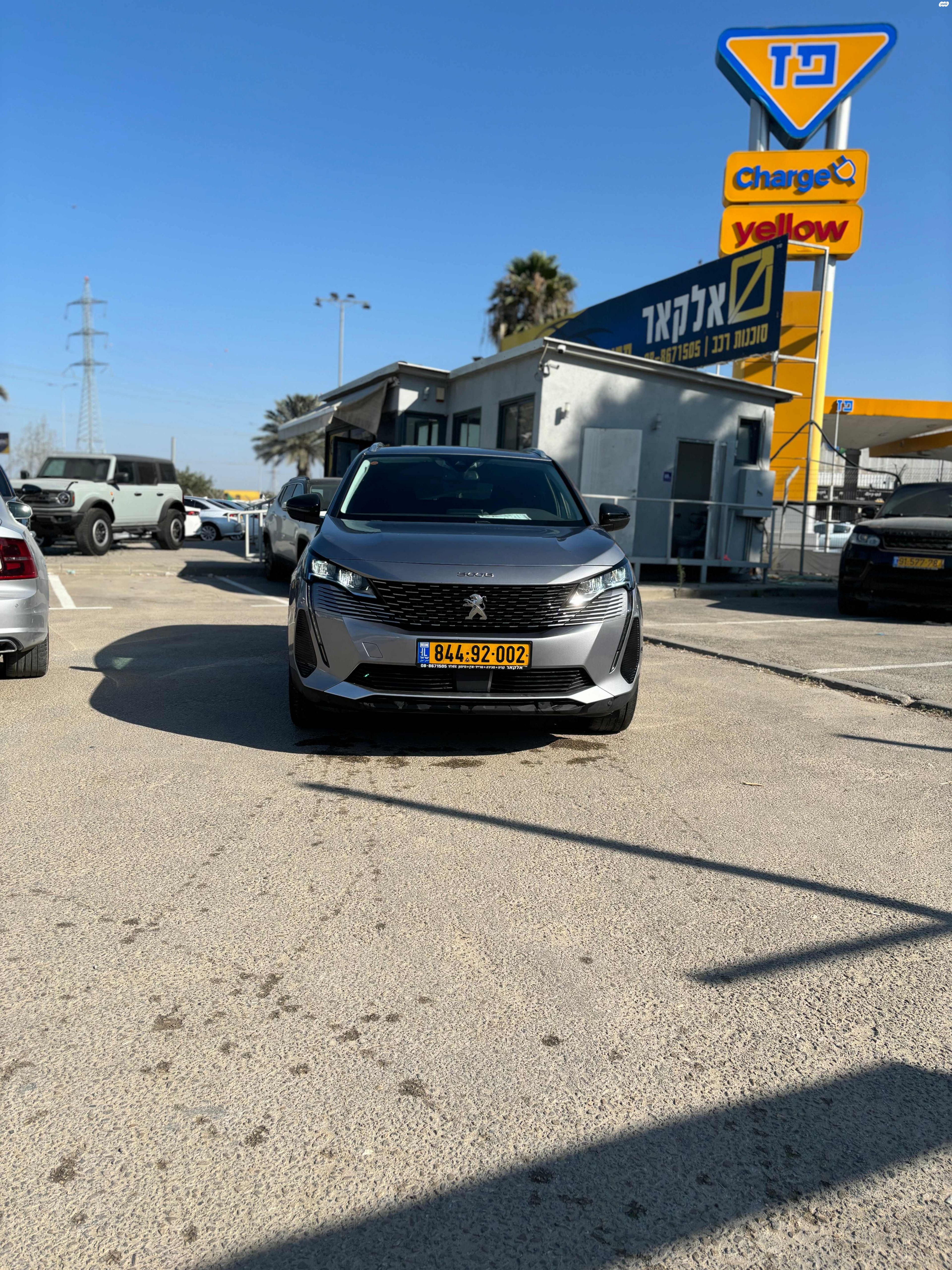 מודעת רכב פיג'ו 3008