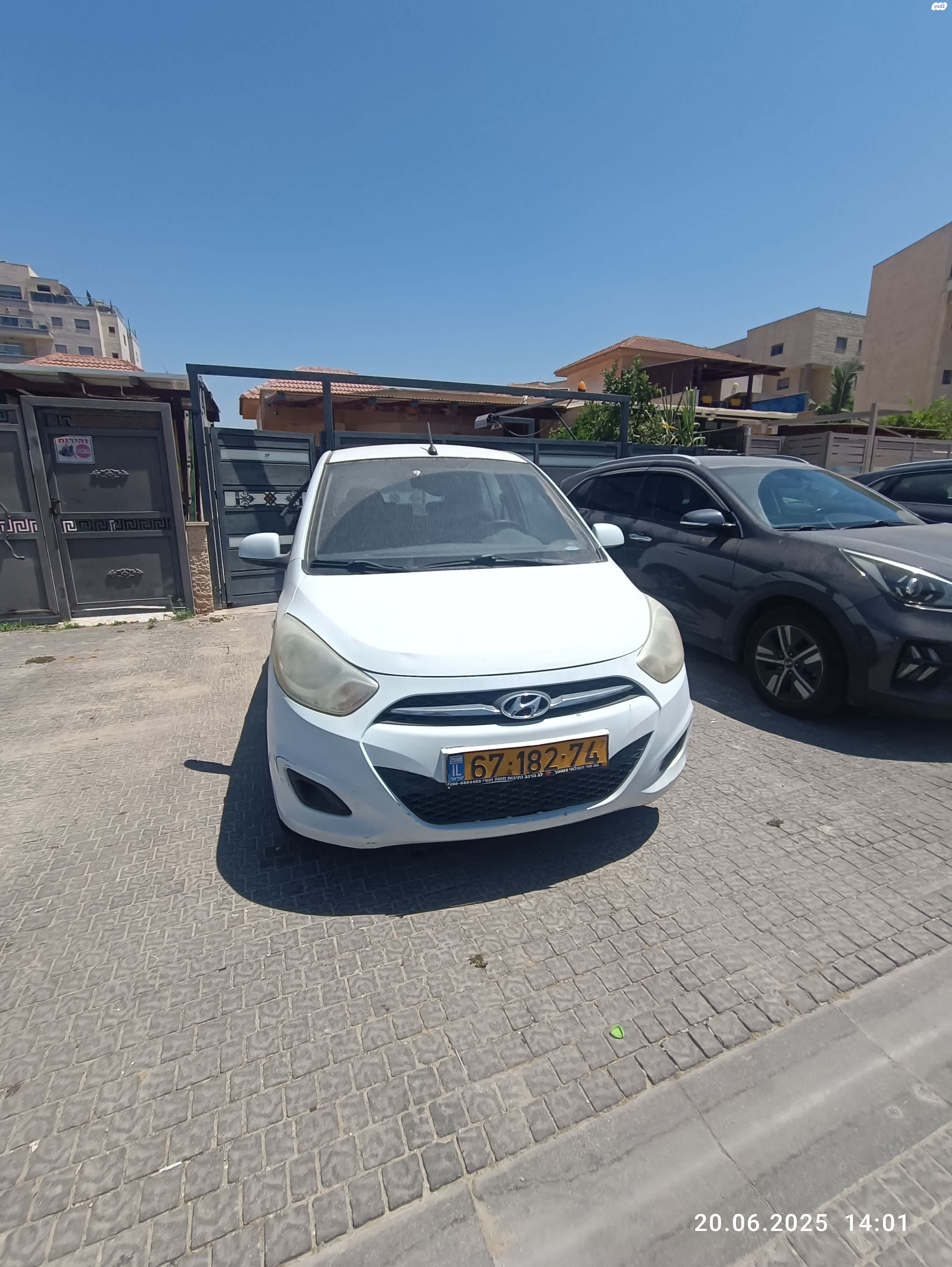 מודעת רכב יונדאי i10