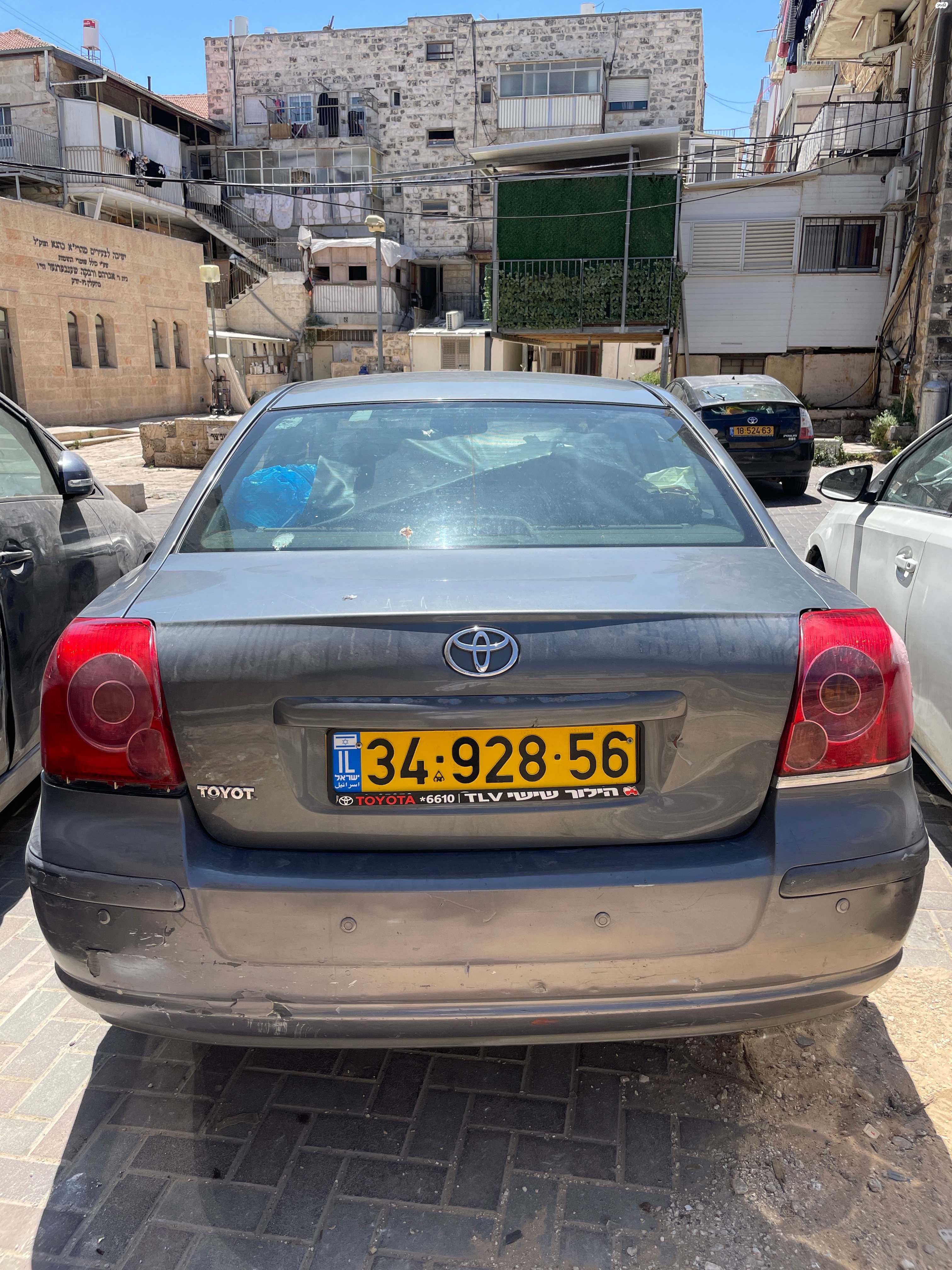 מודעת רכב טויוטה אוונסיס