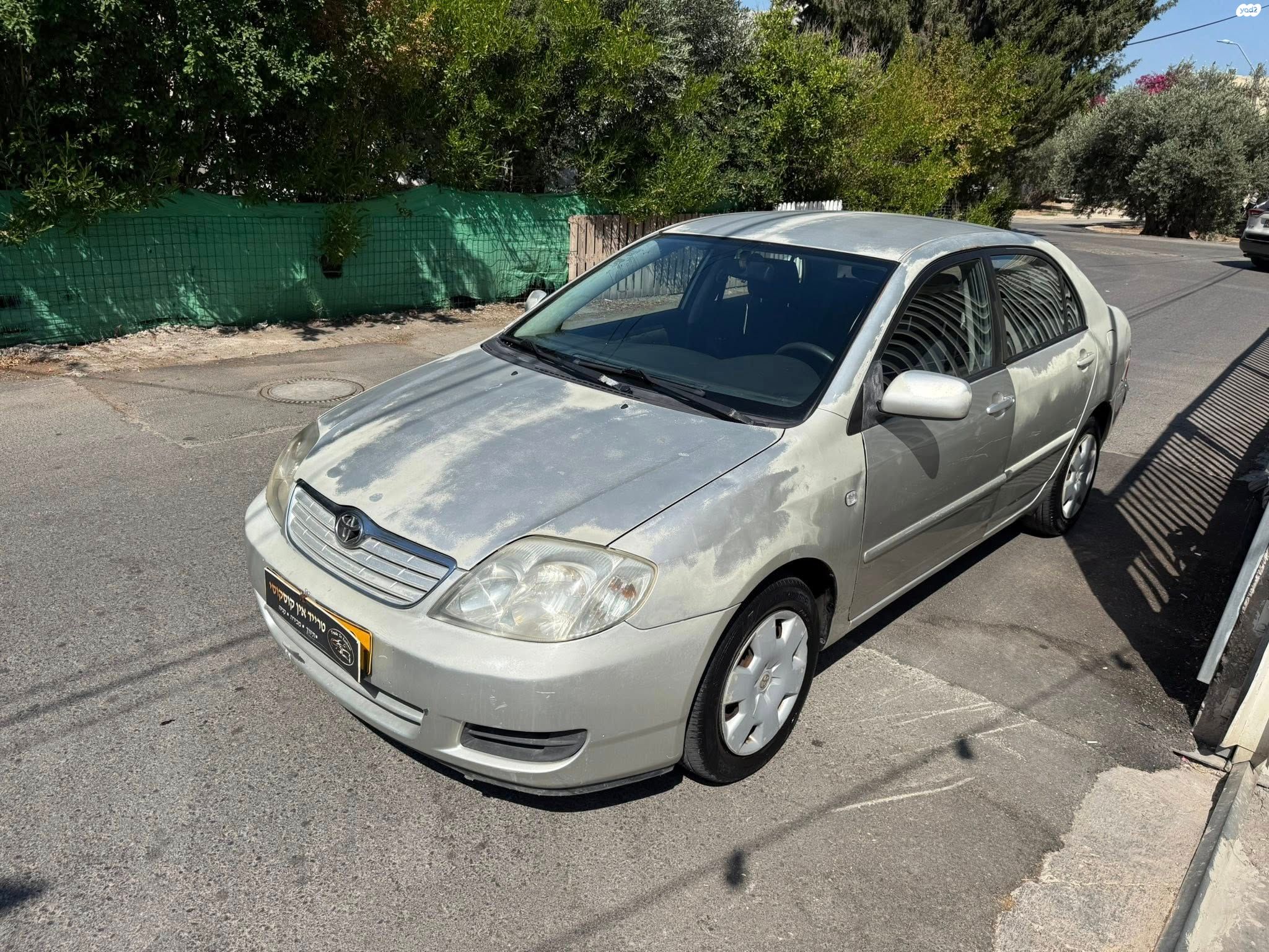 מודעת רכב טויוטה קורולה