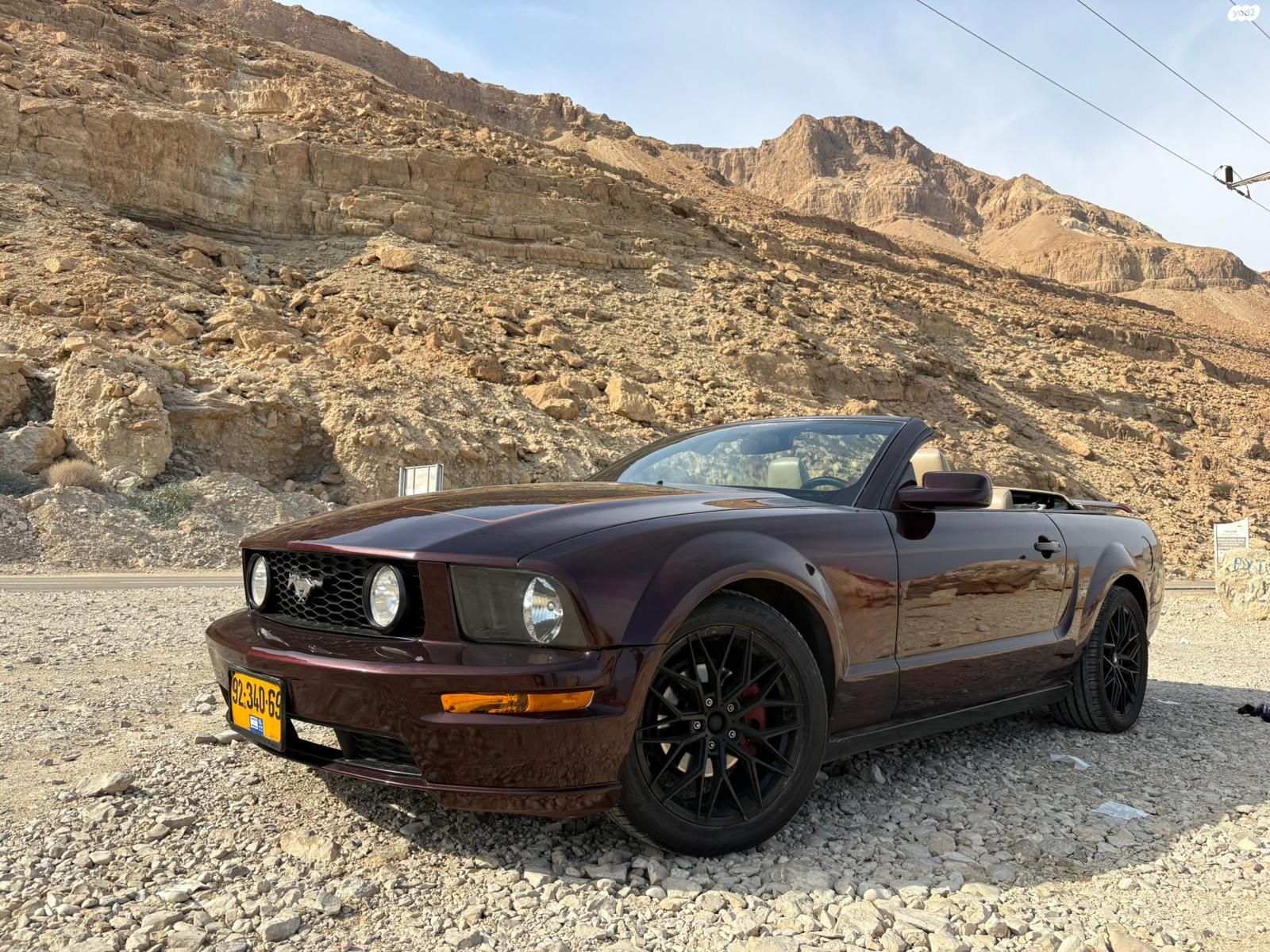 מודעת רכב פורד מוסטנג