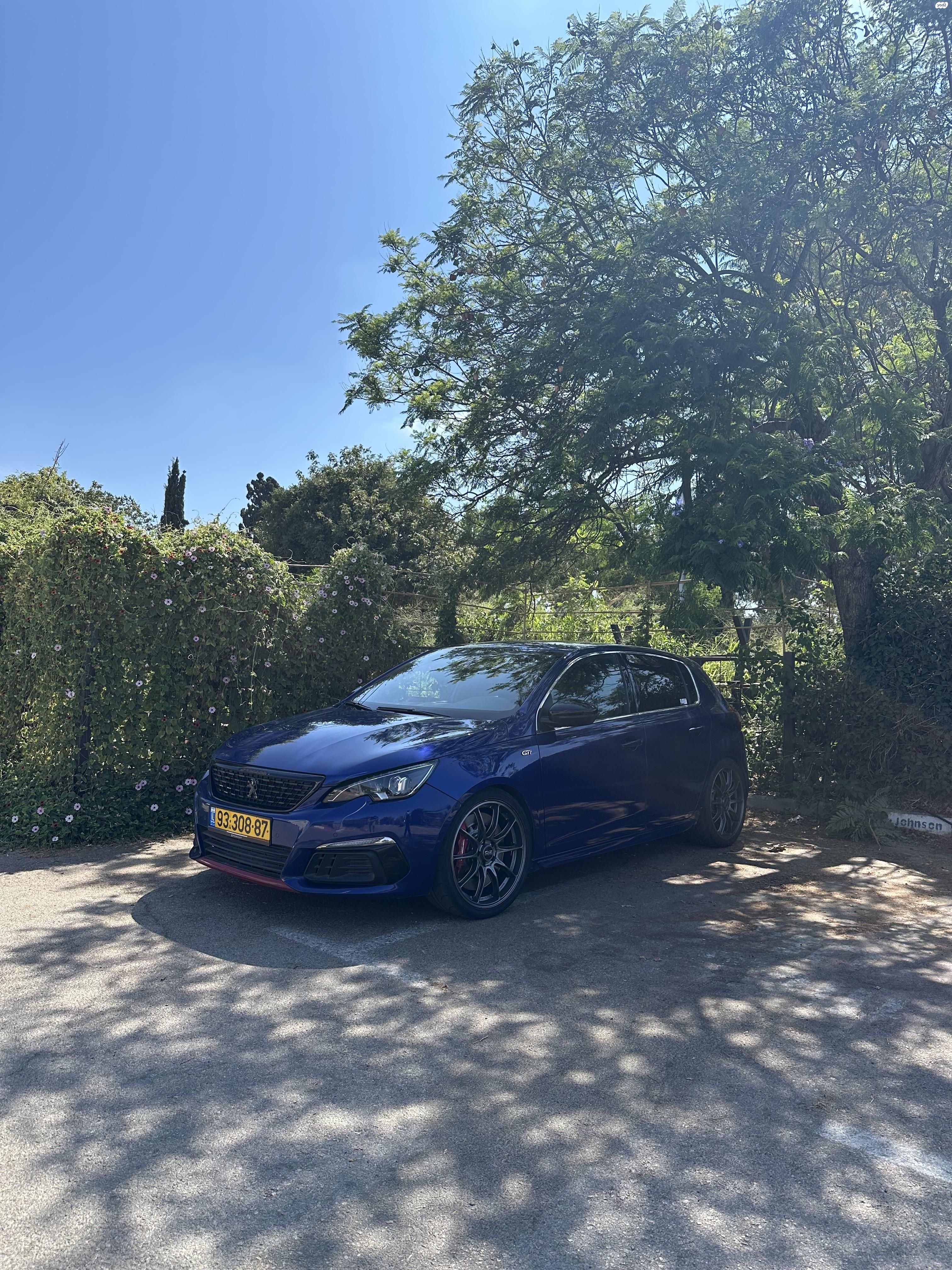 מודעת רכב פיג'ו 308