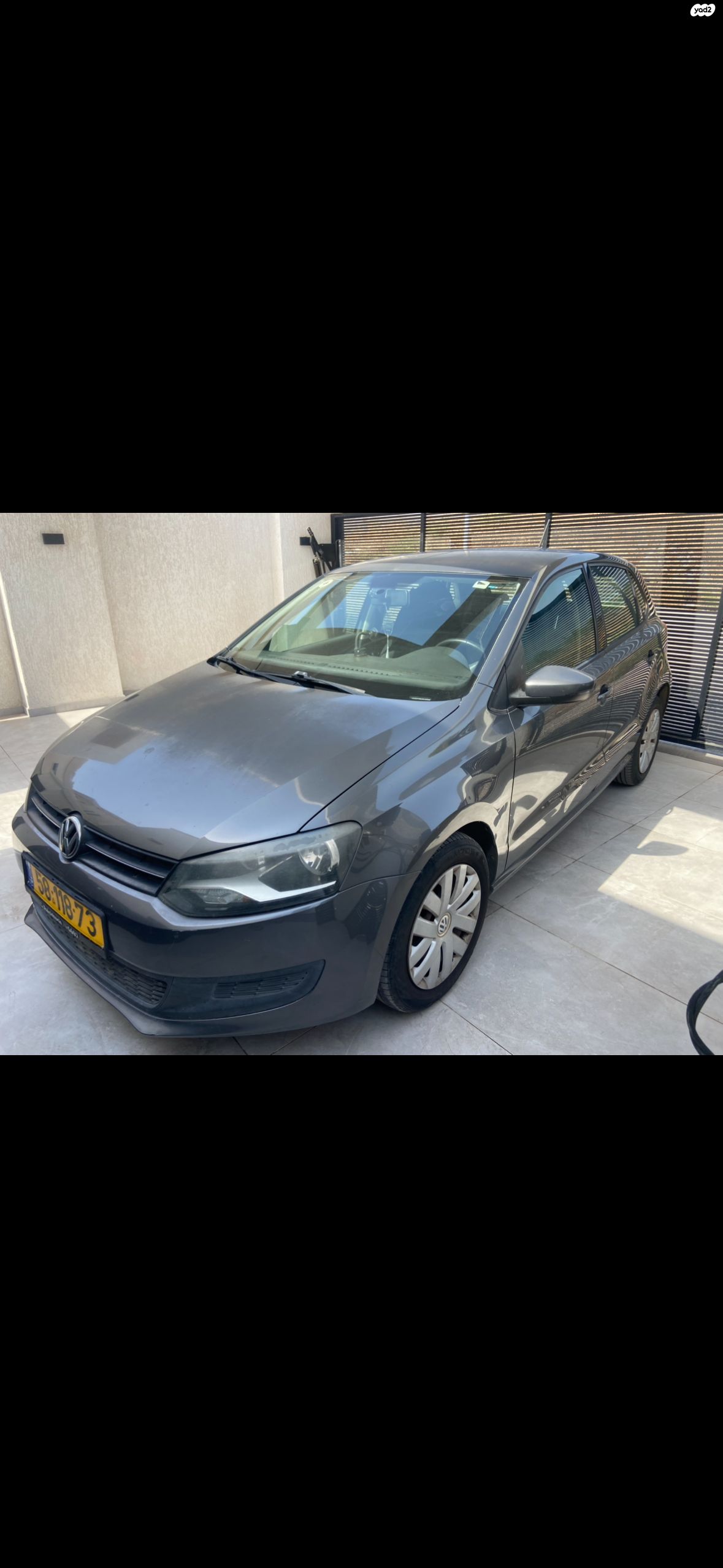 מודעת רכב פולקסווגן פולו 