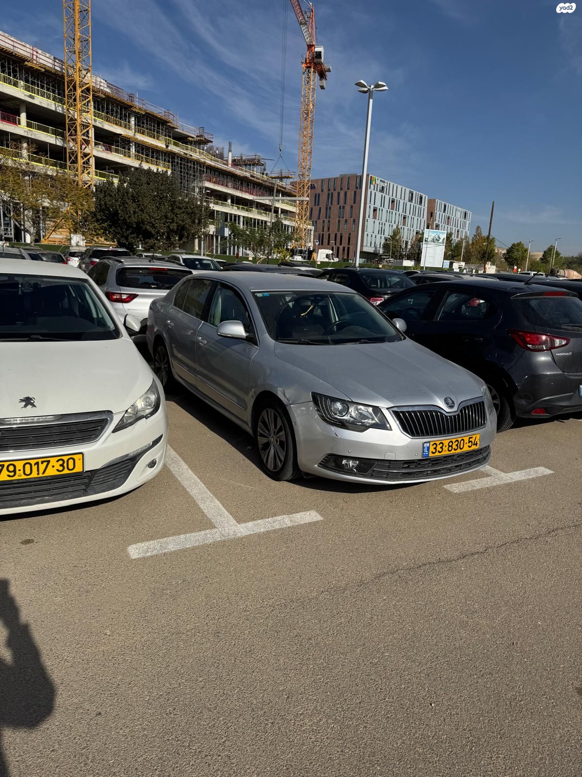 מודעת רכב סקודה סופרב