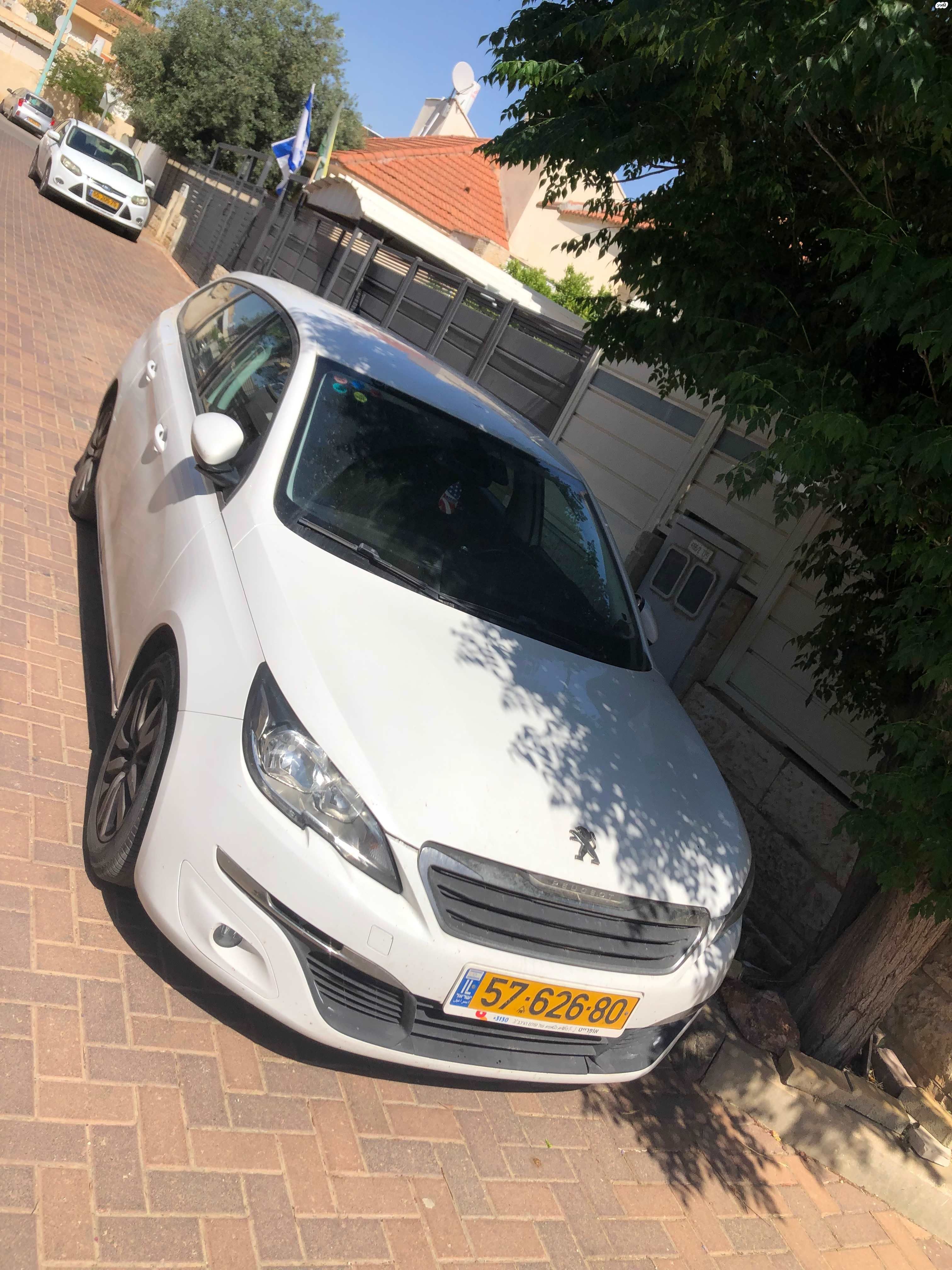 מודעת רכב פיג'ו 308