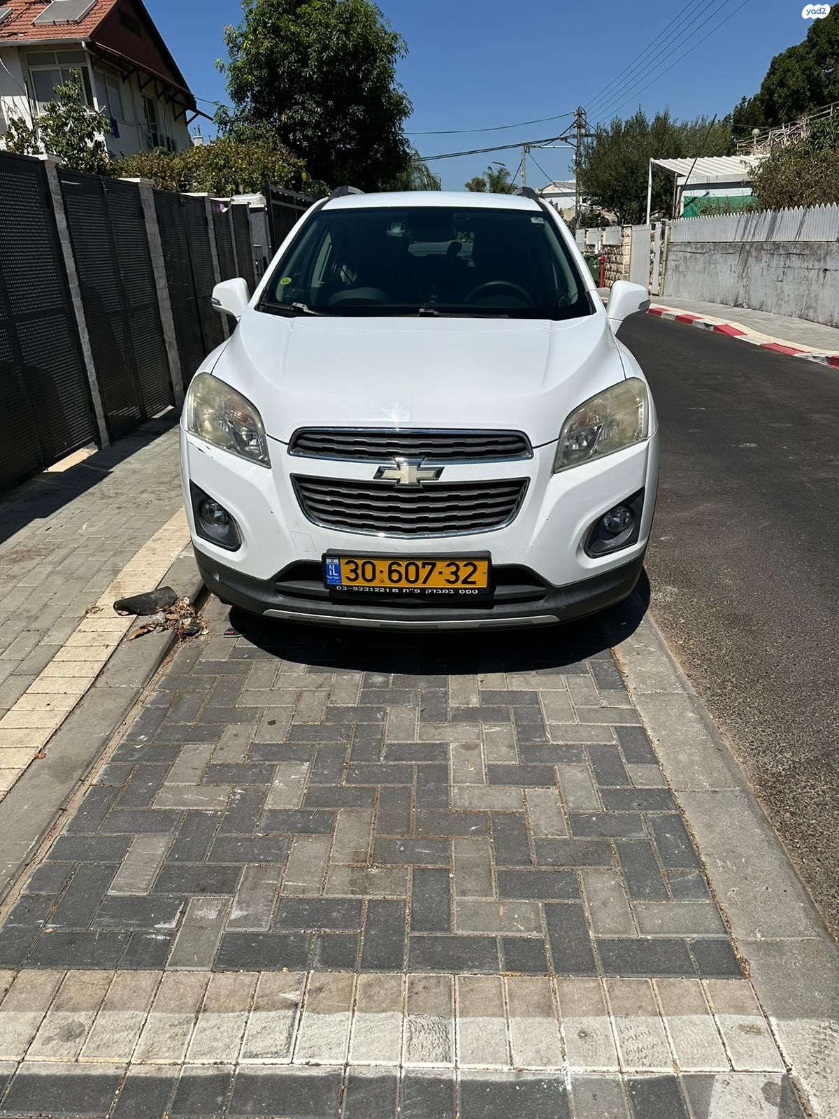 מודעת רכב שברולט טראקס