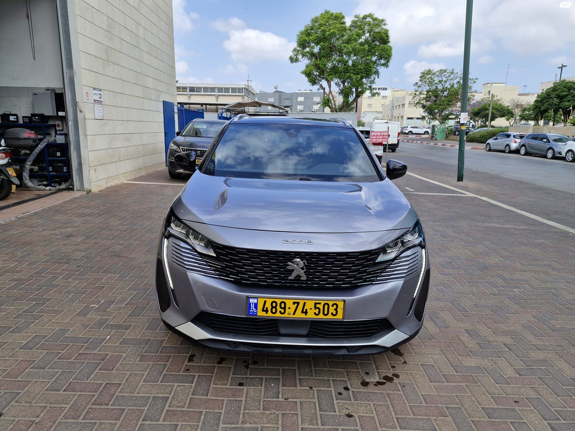 מודעת רכב פיג'ו 3008