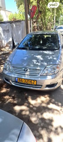 מודעת רכב טויוטה קורולה