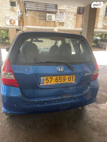 מודעת רכב הונדה ג'אז 