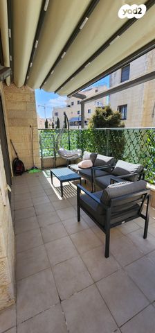 דירה, ניסן הרפז 12, בית הכרם, רמת בית הכרם, ירושלים