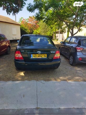 מודעת רכב טויוטה קורולה