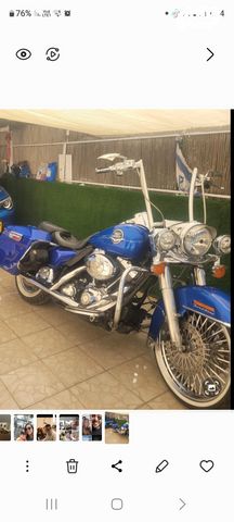 מודעת רכב הרלי דיווידסון רואד-קינג 1450