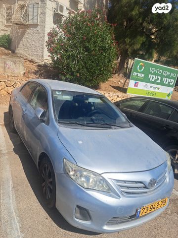 מודעת רכב טויוטה קורולה