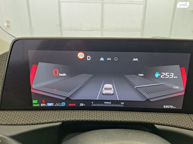מודעת רכב קיה EV6