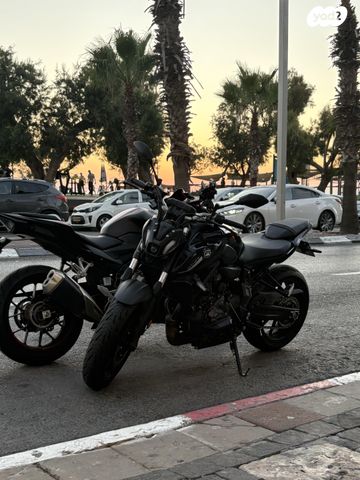 מודעת רכב ימאהה MT 07