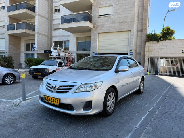 מודעת רכב טויוטה קורולה