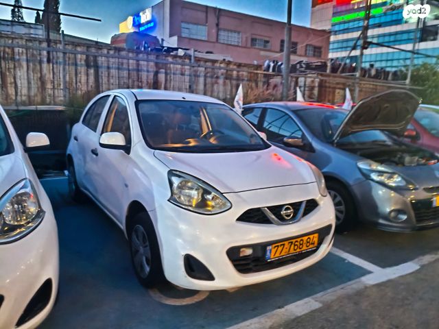 מודעת רכב ניסאן מיקרה