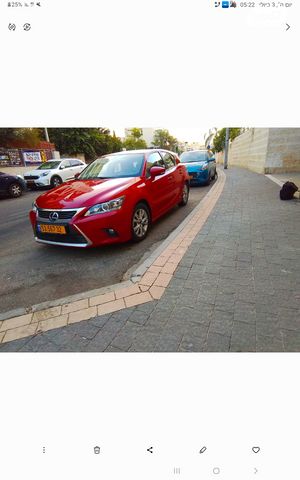 מודעת רכב לקסוס CT
