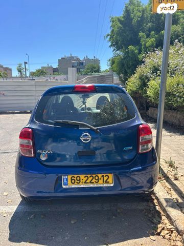מודעת רכב ניסאן מיקרה