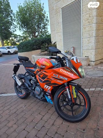 מודעת רכב KTM SuperSport RC 390 