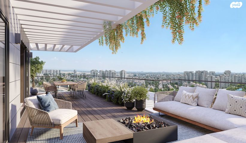 גג/ פנטהאוז, מוצקין 12, פתח תקווה