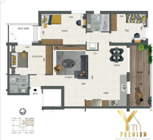 דירה, שדרות וייצמן, מוצקין הותיקה, קרית מוצקין