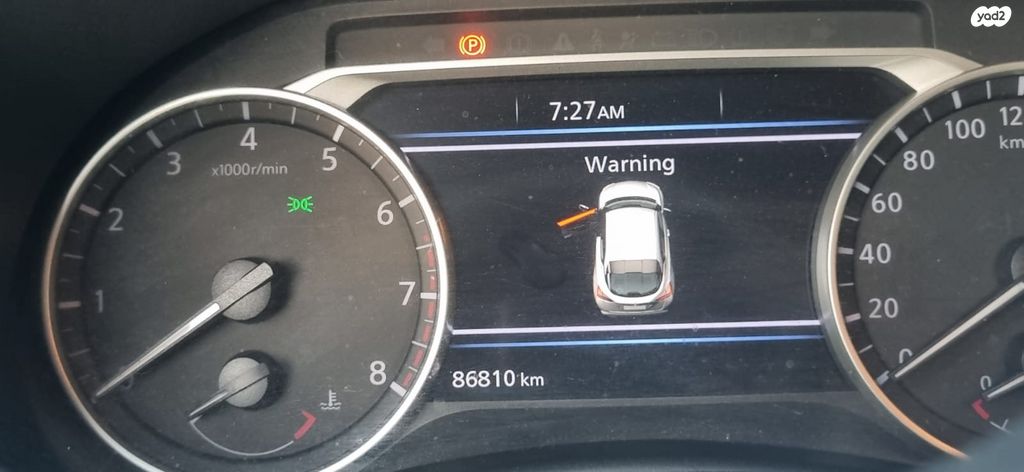 מודעת רכב ניסאן ג'וק