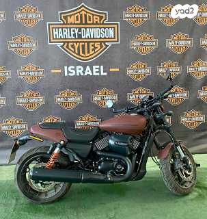מודעת רכב הרלי דיווידסון סטריט 750