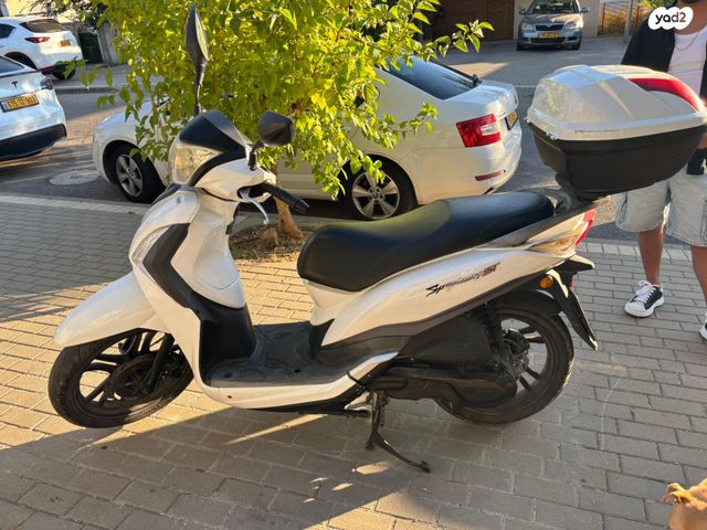 מודעת רכב סאן יאנג סימפוני 125