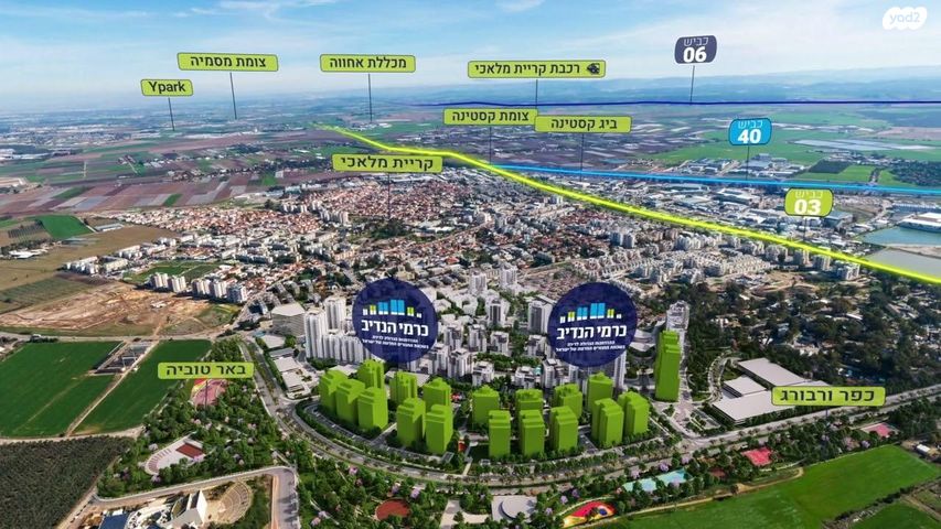 דירה, הגפן 1, כרמי הנדיב, אחוזת רוטנר, קרית מלאכי