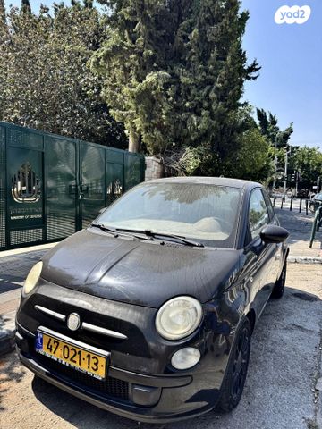 מודעת רכב פיאט 500