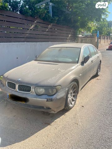 מודעת רכב ב מ וו סדרה 7