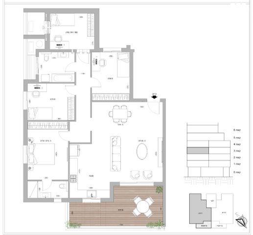 דירה, מרכז העיר, קרית אתא