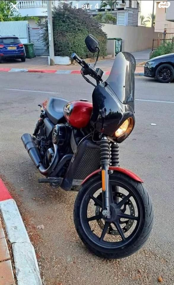 מודעת רכב הרלי דיווידסון סטריט 750