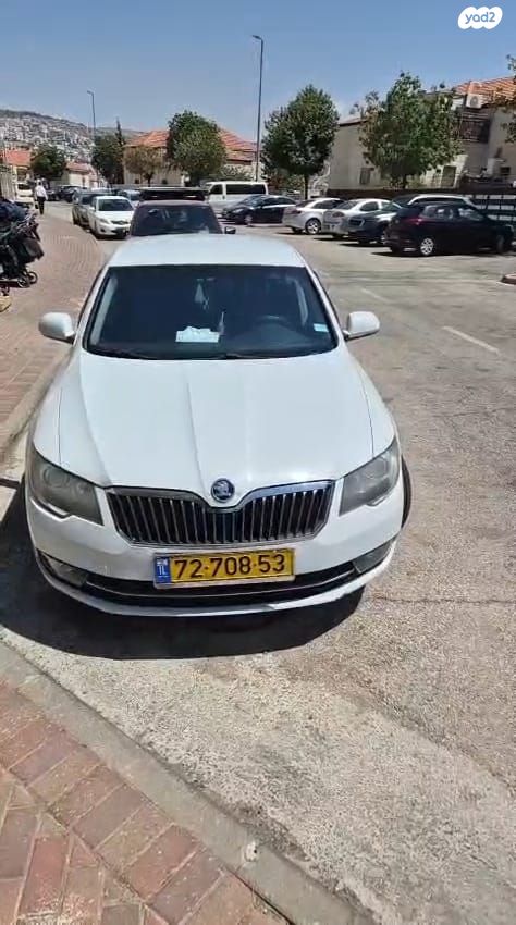 מודעת רכב סקודה סופרב