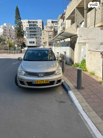 מודעת רכב ניסאן טידה