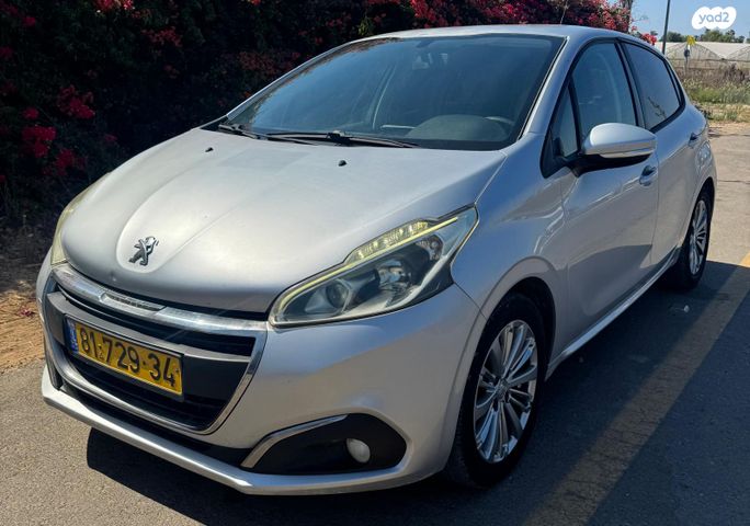 מודעת רכב פיג'ו 208