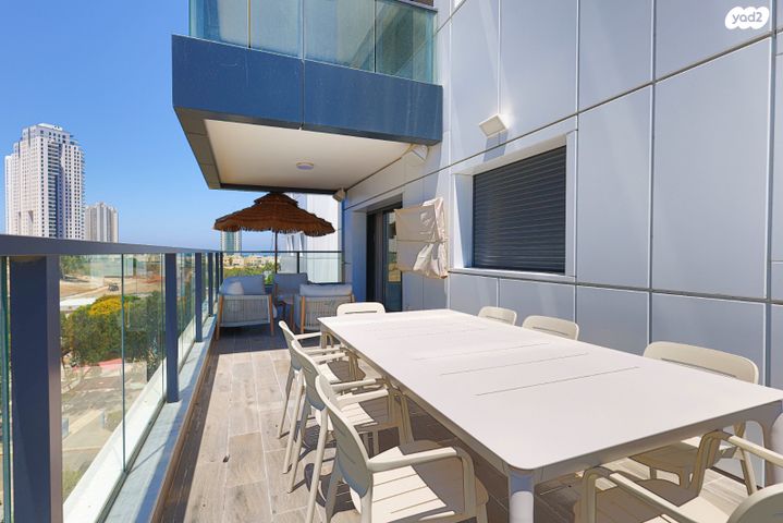 גג/ פנטהאוז, אייזיק רמבה 7, נוף הטיילת, נתניה