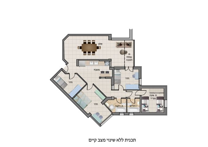 דירה, יוסף צבי הערץ, רמות, ירושלים