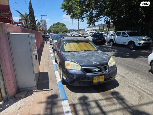 מודעת רכב שברולט מאליבו