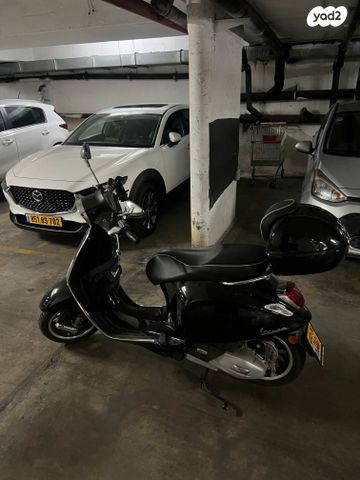 מודעת רכב פיאג'ו וספה ספרינט 125