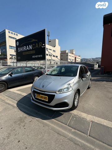 מודעת רכב פיג'ו 208