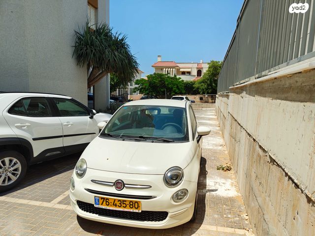 מודעת רכב פיאט 500