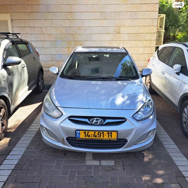 מודעת רכב יונדאי אקסנט i25