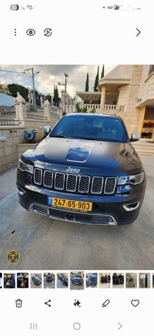 מודעת רכב ג'יפ גרנד צ'ירוקי