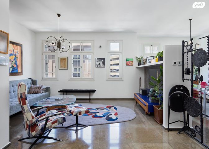 דירה, קלישר 46, לב תל אביב, לב העיר צפון, תל אביב יפו