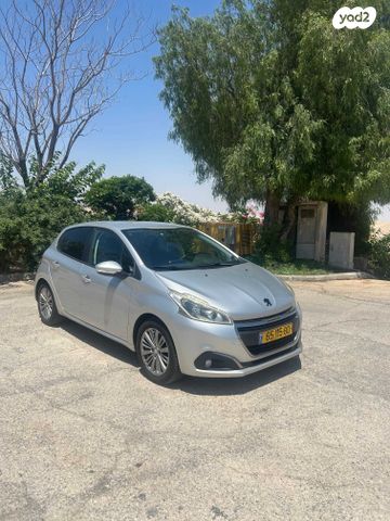 מודעת רכב פיג'ו 208