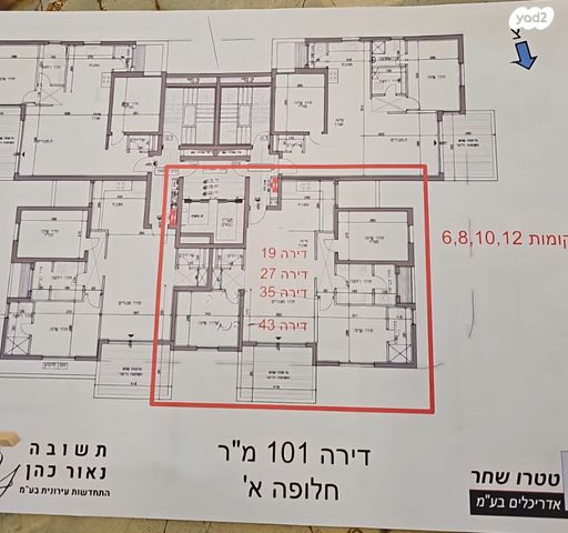 דירה, שדרות ירושלים 32, מרכז העיר דרום, נתניה